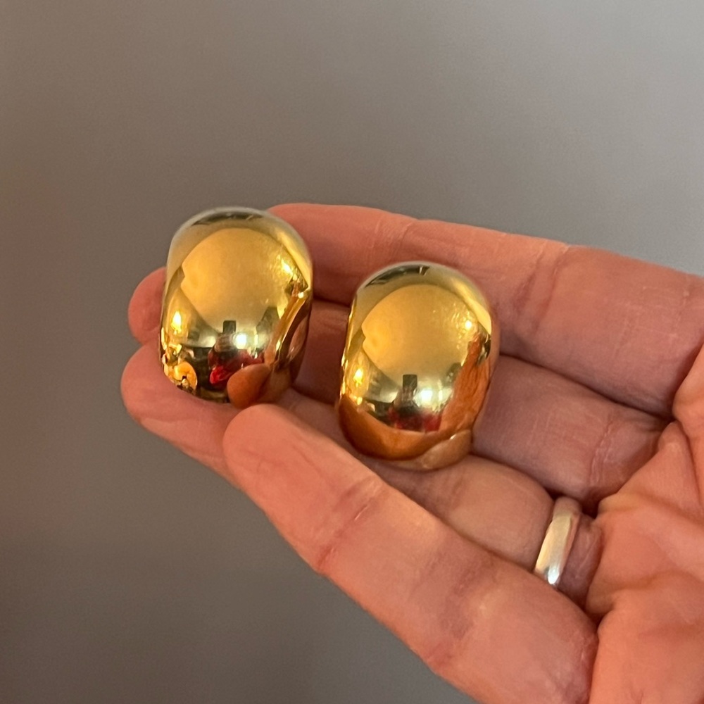 Christian Dior signed earrings